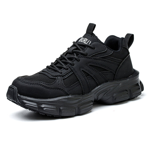 Breathable Women's Steel Toe Safety Shoes Anti Smashing