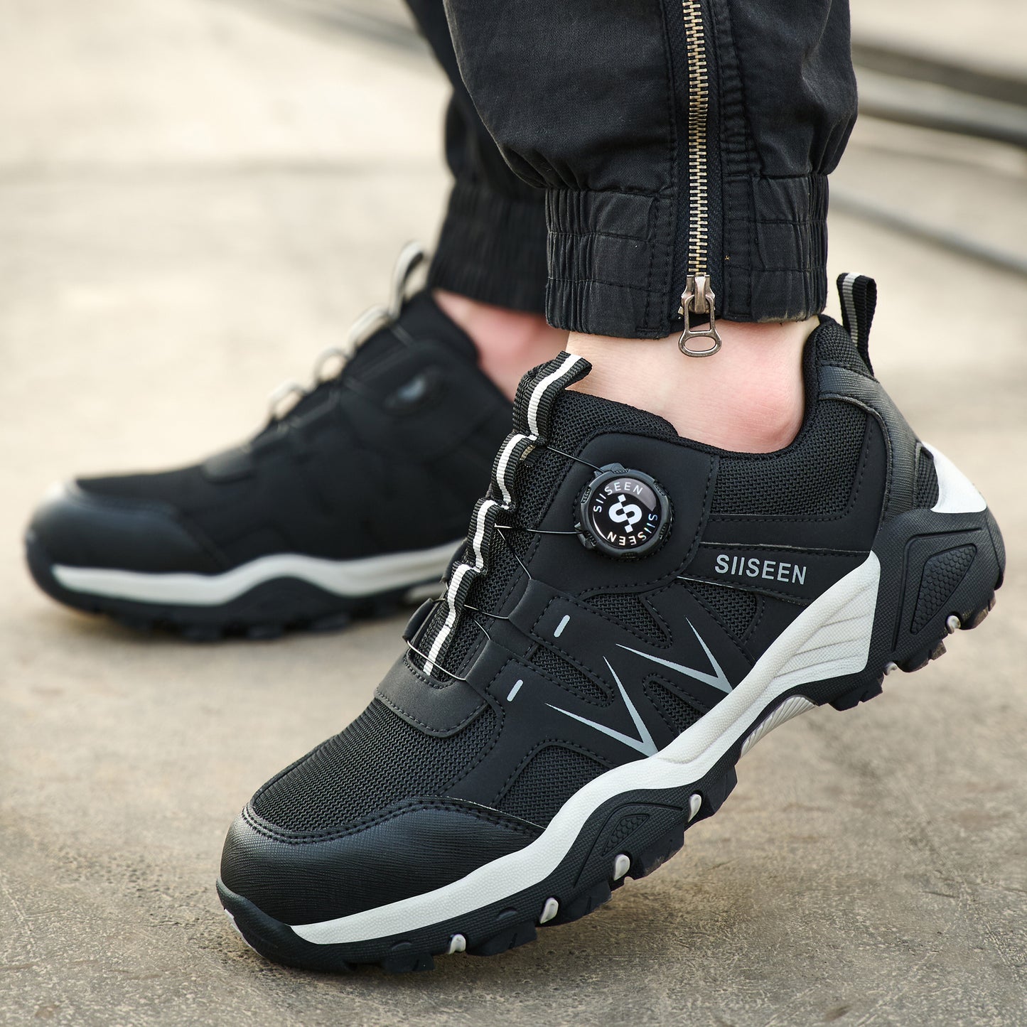 Comfortable Fashion Steel Toe Shoes Impact Resistant