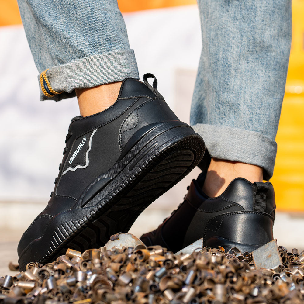 Comfortable Steel Toe Puncture Proof Shoes for Men