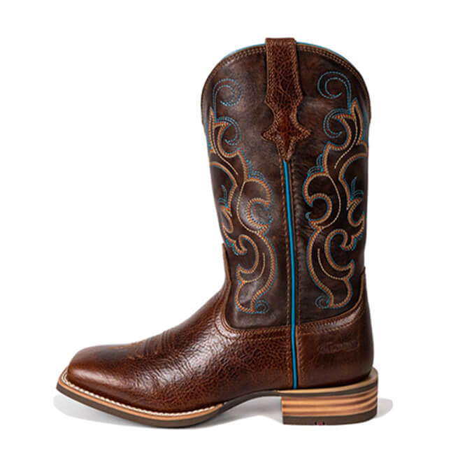 Embroidered Square Toe Women’s Western Cowboy Boots
