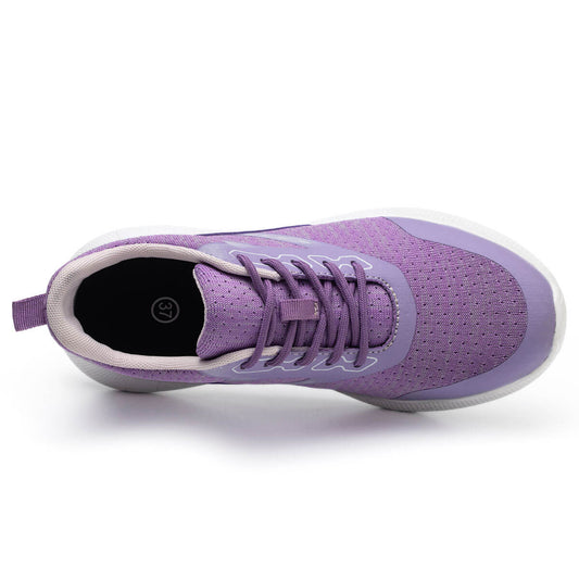 DS108 Lightweight Breathable Women's Steel Toe Shoes Purple