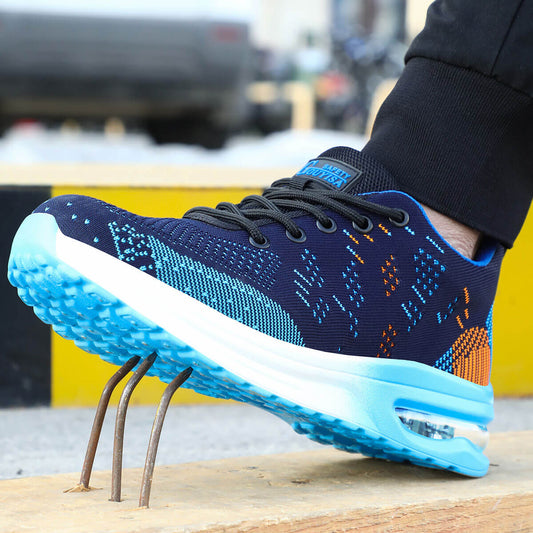 DS2163 Lightweight Colorful Steel Toe Shoes Puncture Proof