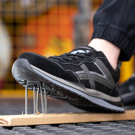 DS671 Comfortable Breathable Steel Toe Safety Shoes Puncture Proof