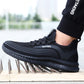 Breathable Composite Toe Safety Shoes Slip Resistant Black