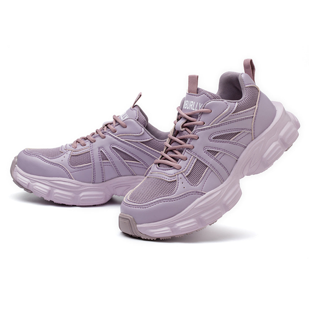 Breathable Women's Steel Toe Safety Shoes Anti Smashing