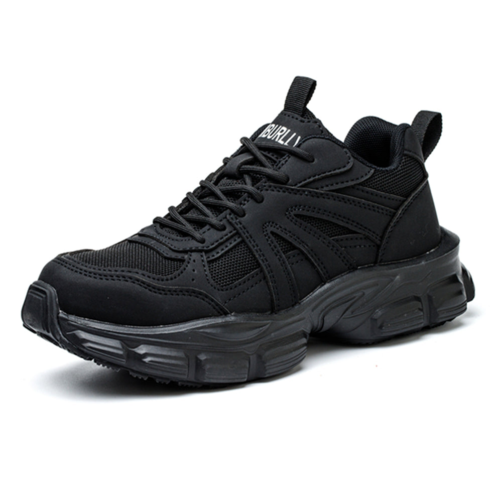 Breathable Women's Steel Toe Safety Shoes Anti Smashing