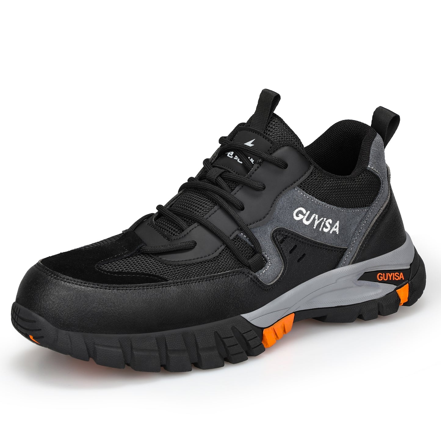 Comfortable Composite Toe Shoes Anti Smashing Black