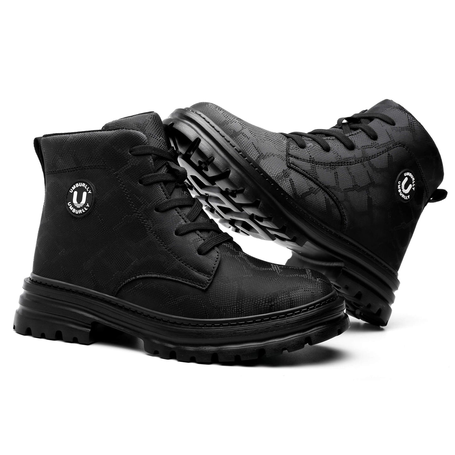 Comfortable High-Top Steel Toe Safety Boots for Ankle Protection