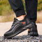 Comfortable Kevlar Composite Toe Work Shoes Black