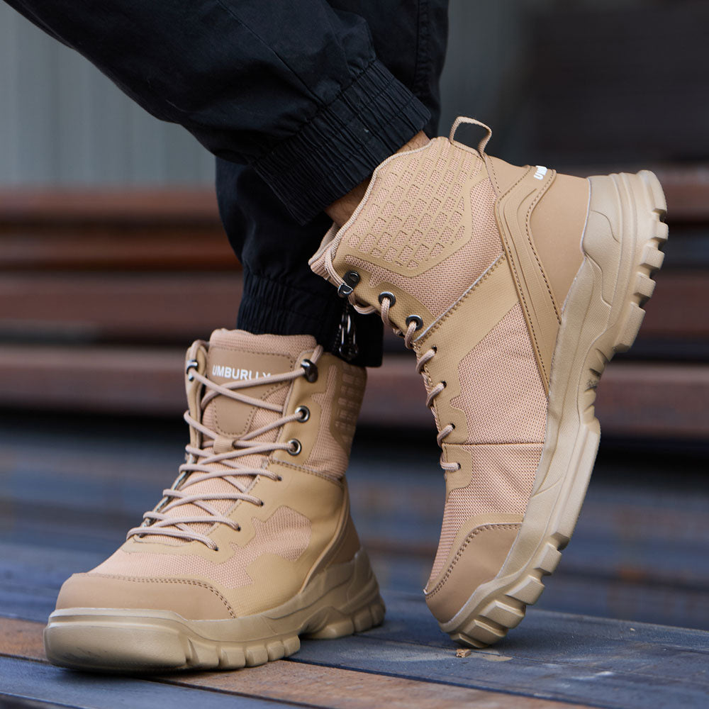 Comfortable Kevlar Work Boots Puncture Proof