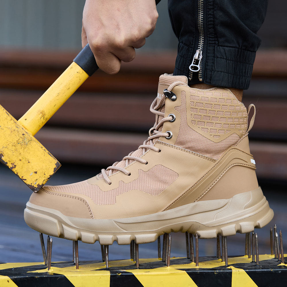 Comfortable Kevlar Work Boots Puncture Proof