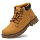 Comfortable Leather Kevlar Work Boots Anti Smashing