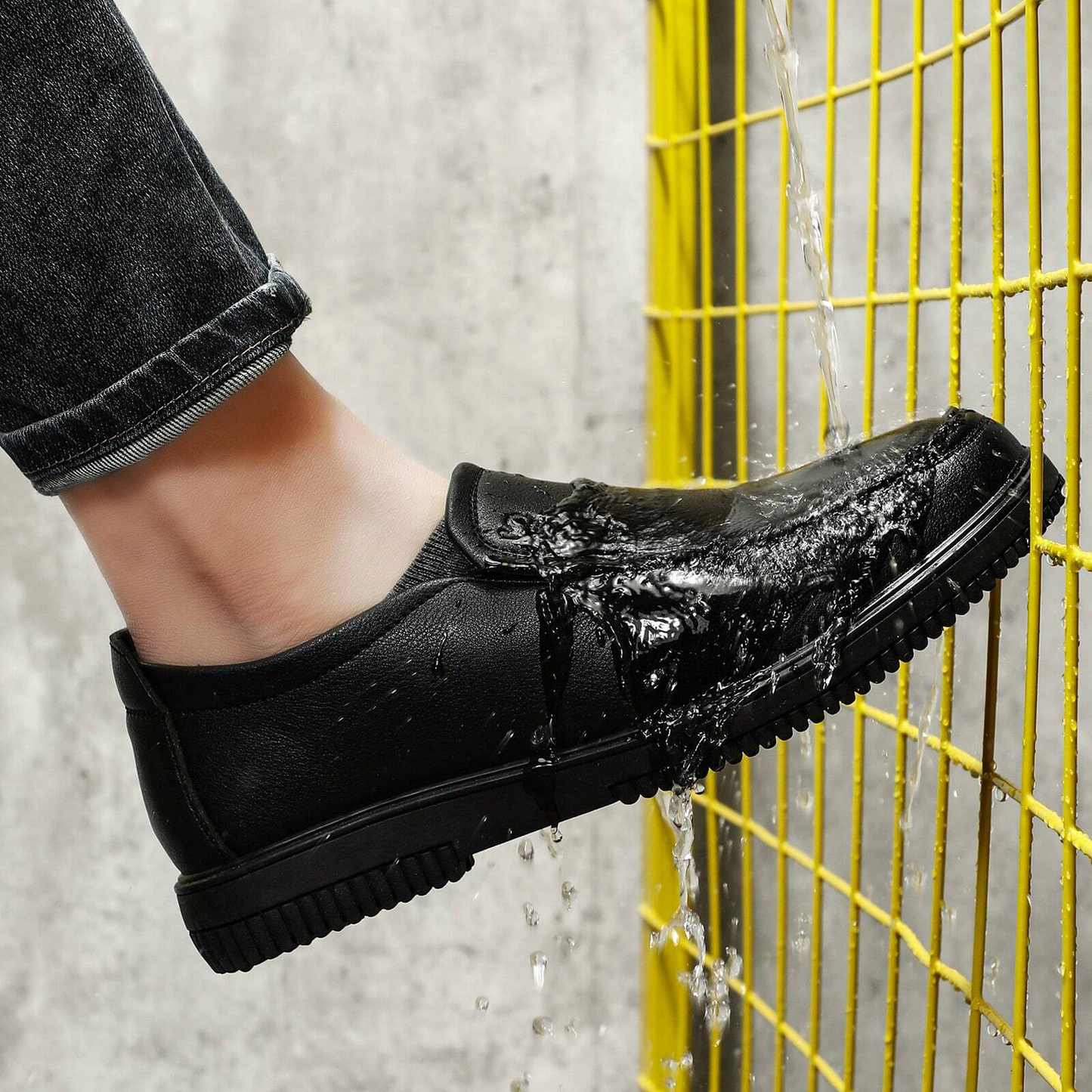 Comfortable Slip On SRC Safety Work Shoes Non Slip