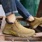 Comfortable Slip On Steel Toe Safety Shoes Anti Puncture