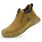 Comfortable Slip On Steel Toe Safety Shoes Anti Puncture