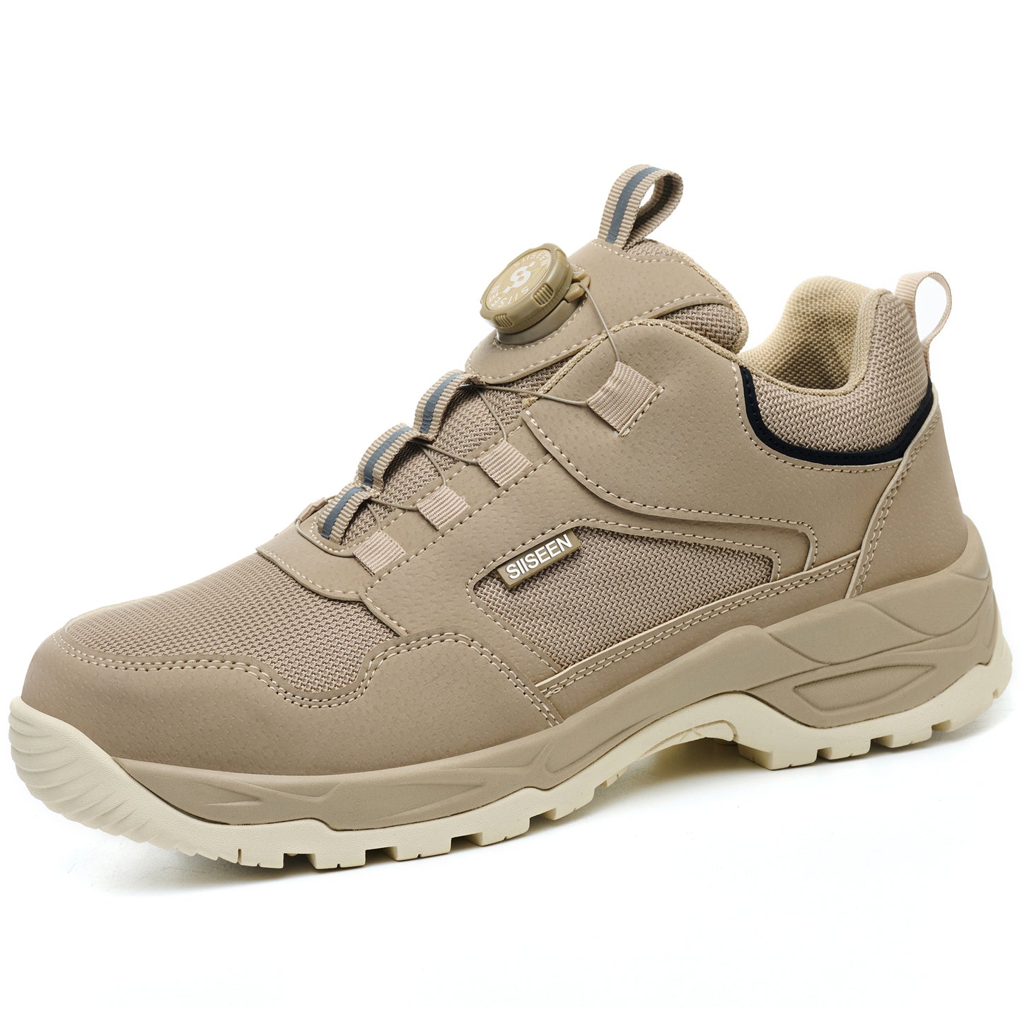 Comfortable Steel Toe Work Safety Shoes Slip Resistant
