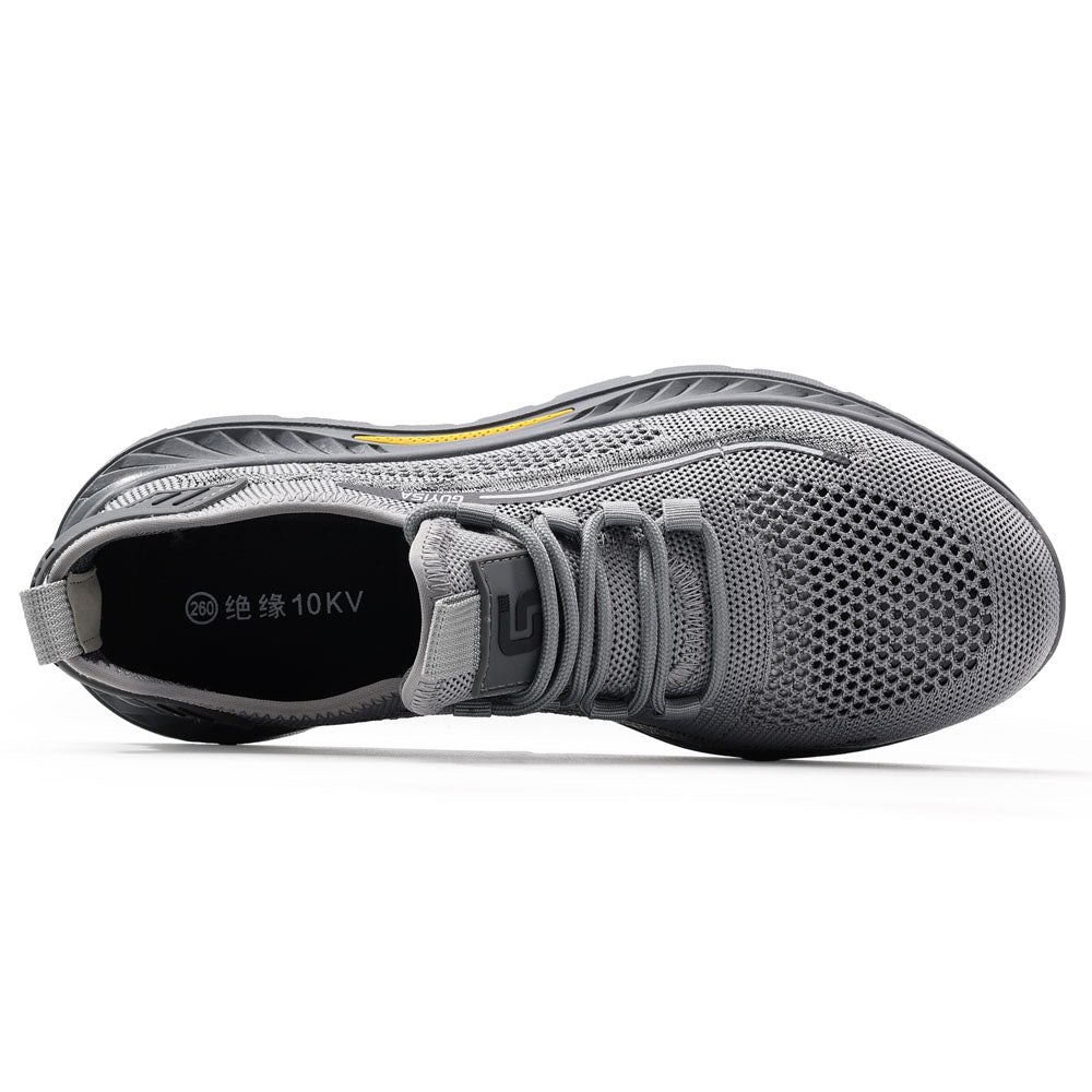 Comfortable Steel Toe Work Shoes Lightweight Breathable