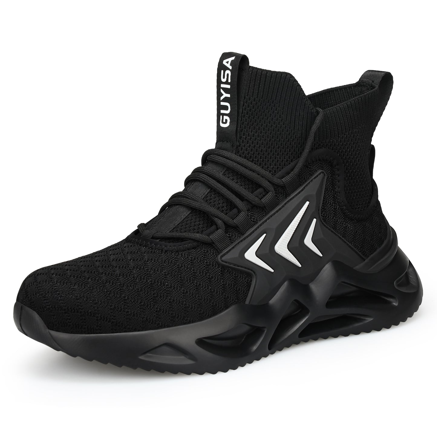 Comfortable Steel Toed High Top Safety Shoes Puncture Proof