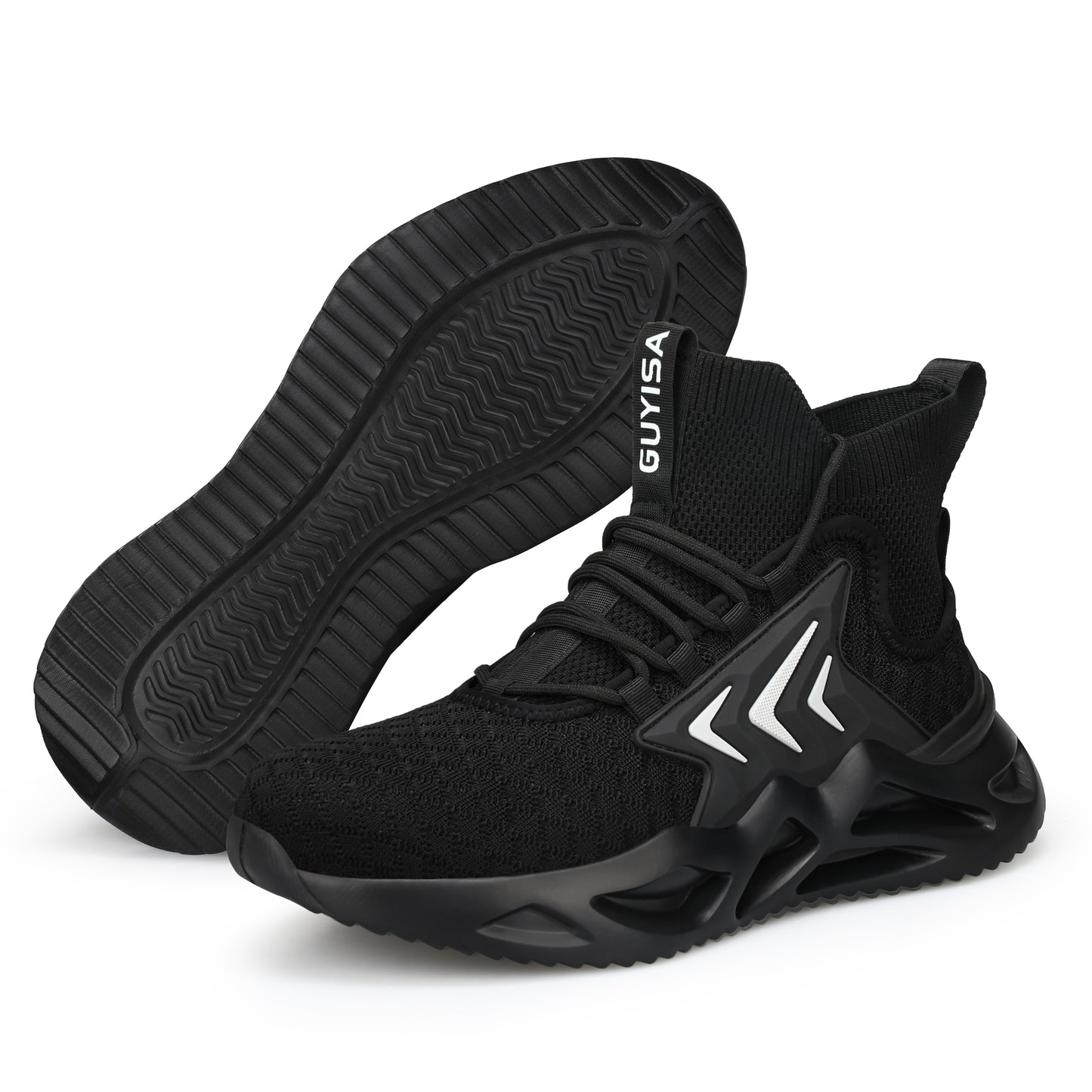 Comfortable Steel Toed High Top Safety Shoes Puncture Proof