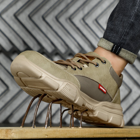 Comfortable Stylish Composite Toe Safety Shoes Puncture Proof