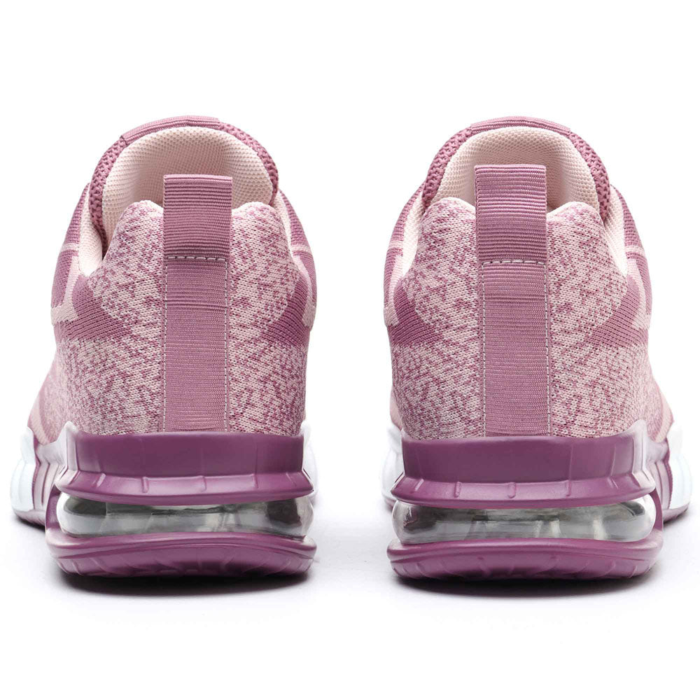 Comfortable Stylish Women's Steel Toe Safety Shoes Pink
