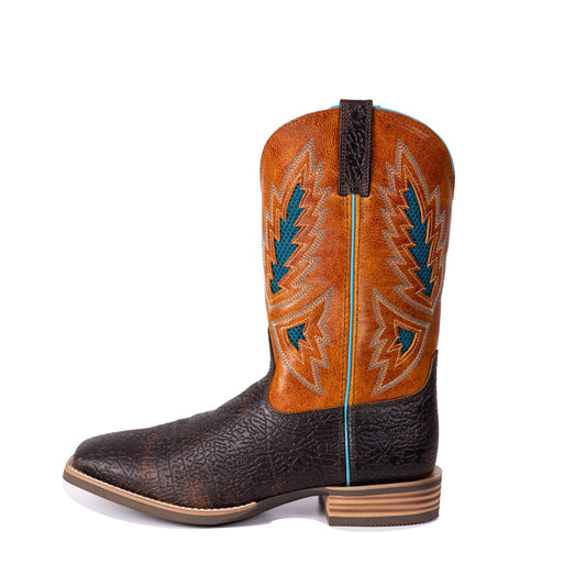 Comfortable Western Cowboy Boots Wide Calf For Men