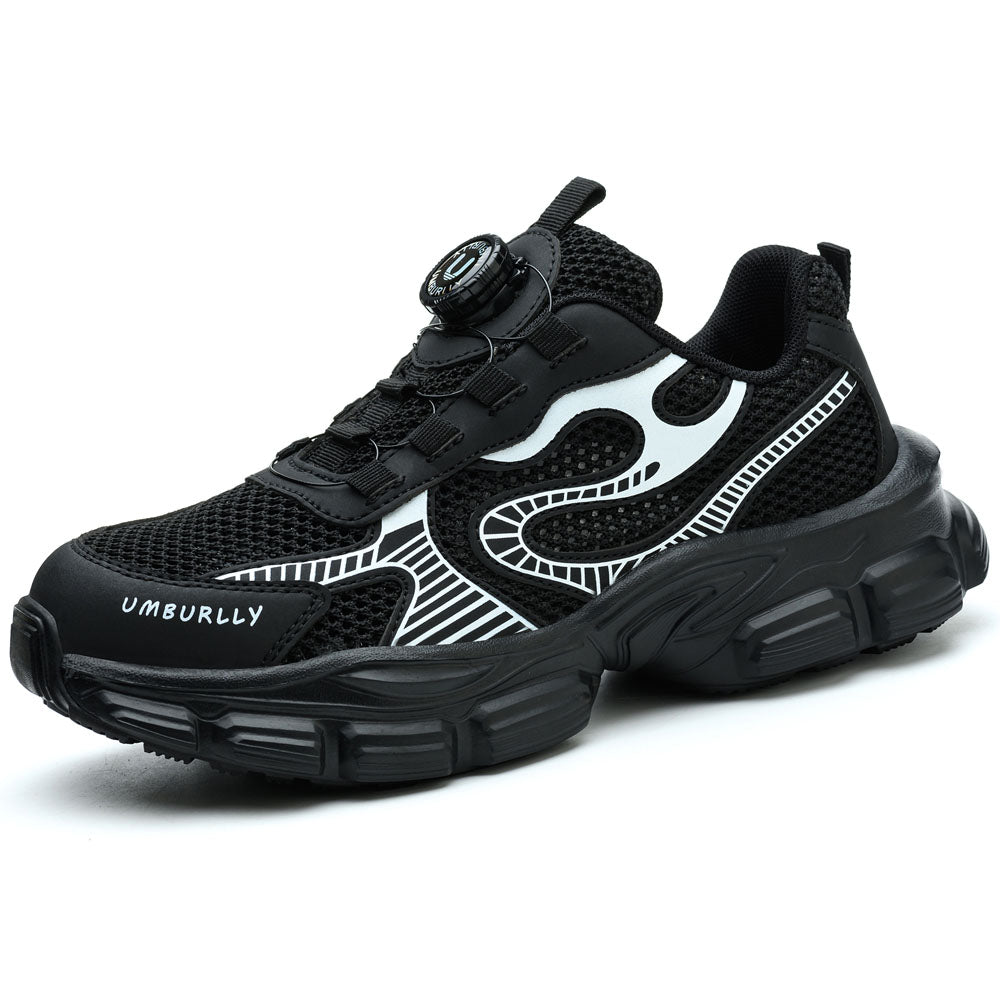 Comfortable Women's Steel Toe Shoes Lightweight Breathable