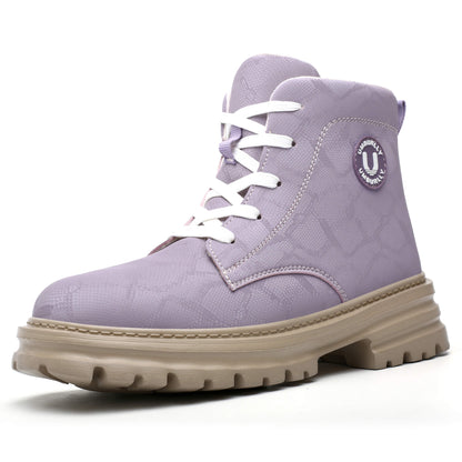 Comfortable High-Top Steel Toe Safety Boots for Ankle Protection