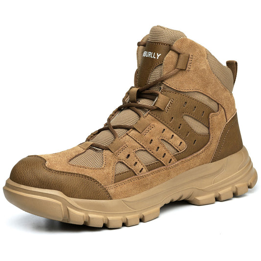 Comfortable Steel Toe Hiking Boots Puncture Resistant