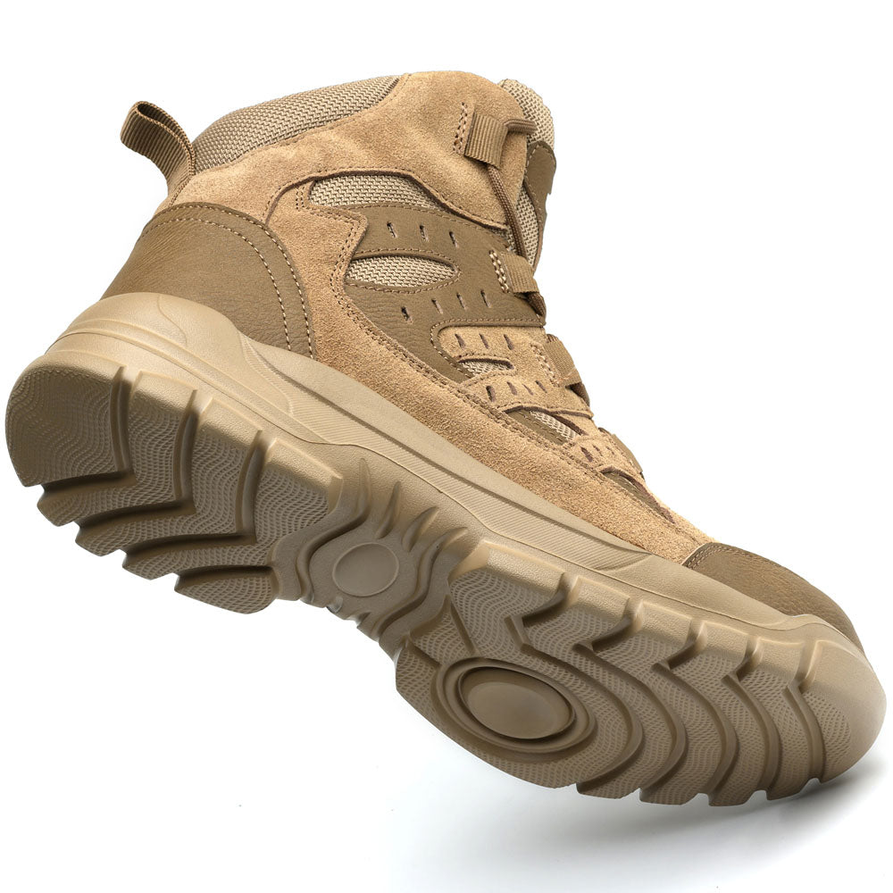 Comfortable Steel Toe Hiking Boots Puncture Resistant