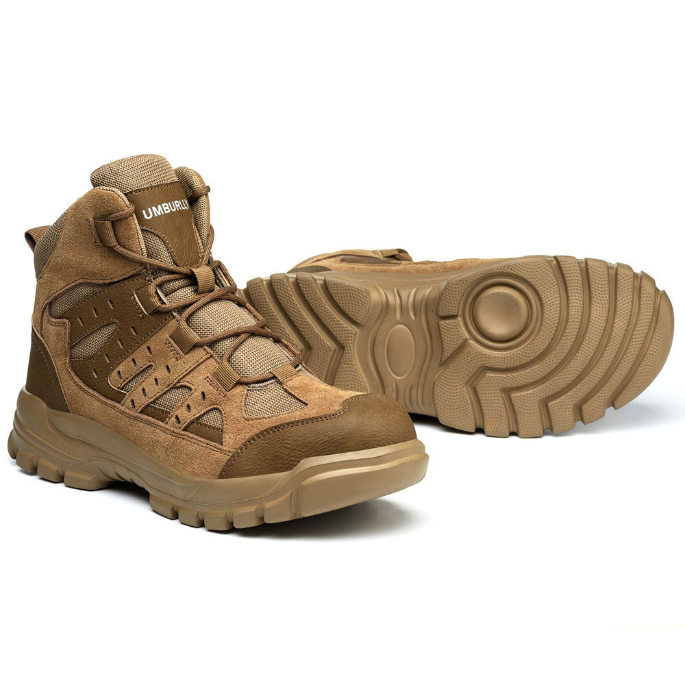 Comfortable Steel Toe Hiking Boots Puncture Resistant