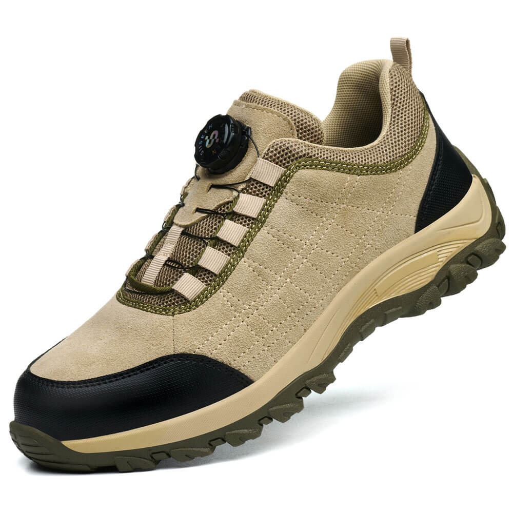 Fashionable Lightweight Work Shoes Durable Rubber Sole