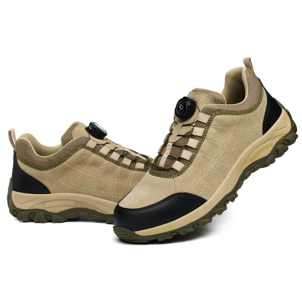 Fashionable Lightweight Work Shoes Durable Rubber Sole