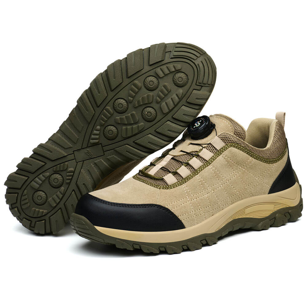 Fashionable Lightweight Work Shoes Durable Rubber Sole