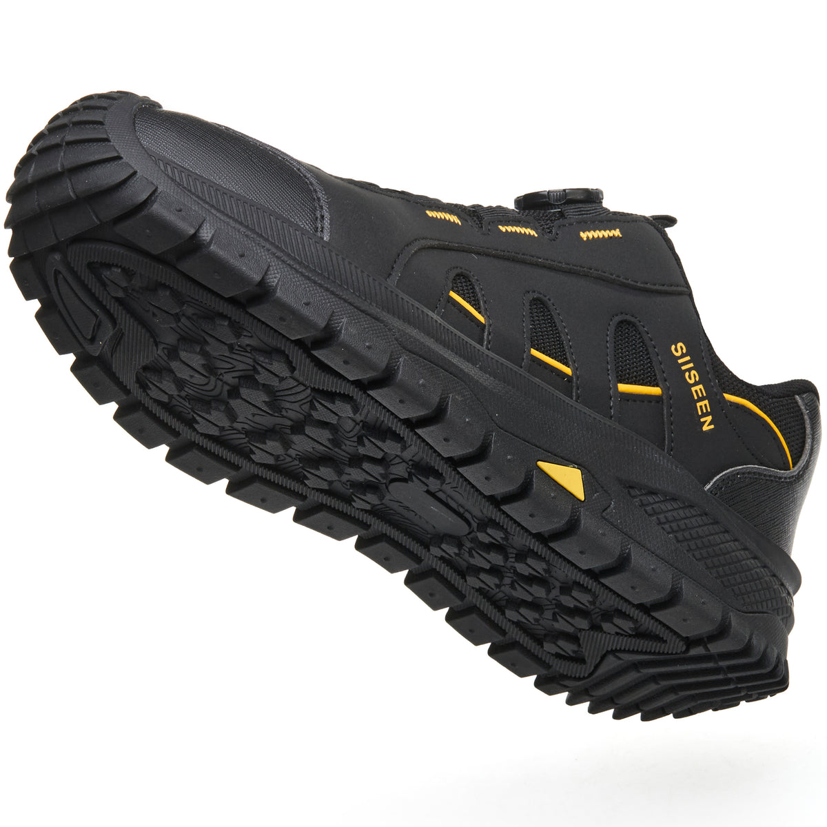 Impact Resistant Steel Toe Kevlar Work Boots Black