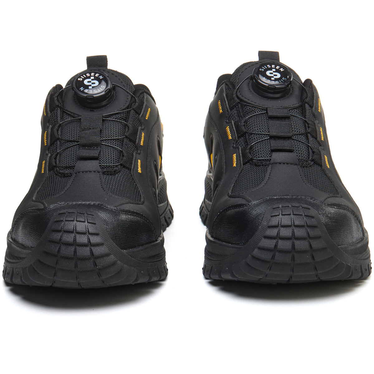 Impact Resistant Steel Toe Kevlar Work Boots Black