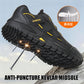 Impact Resistant Steel Toe Kevlar Work Boots Black
