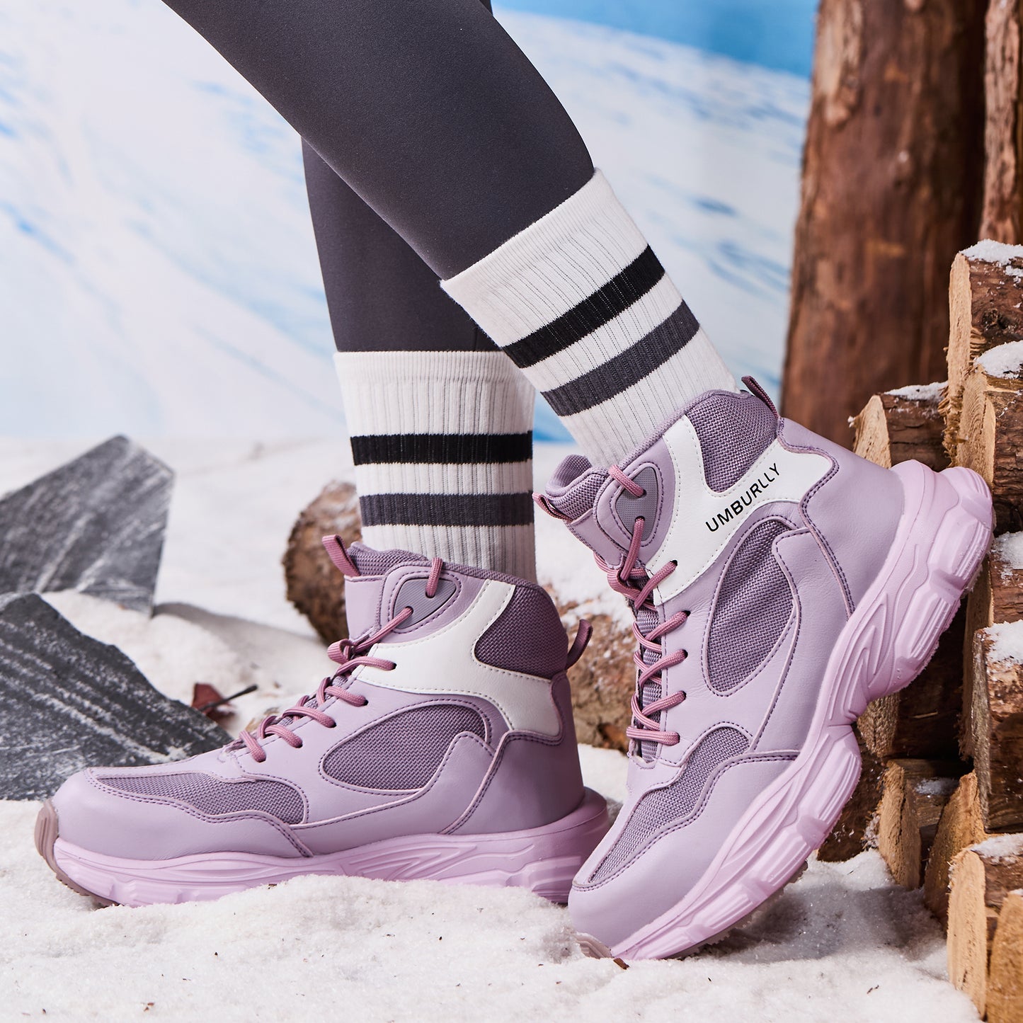 Insulated Steel Toe Kevlar Work Boots for Winter