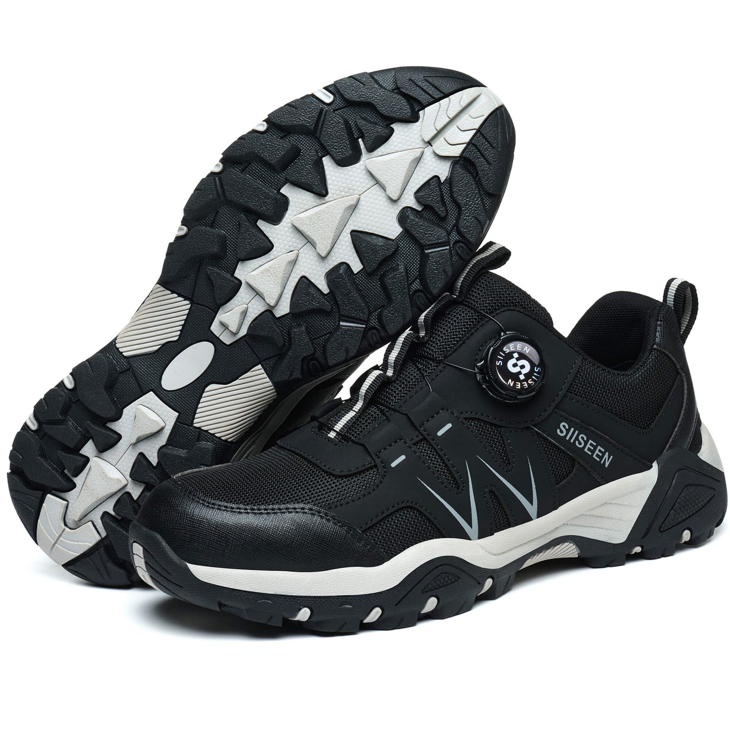 Lightweight Fashion Steel Toe Work Shoes Slip Resistant