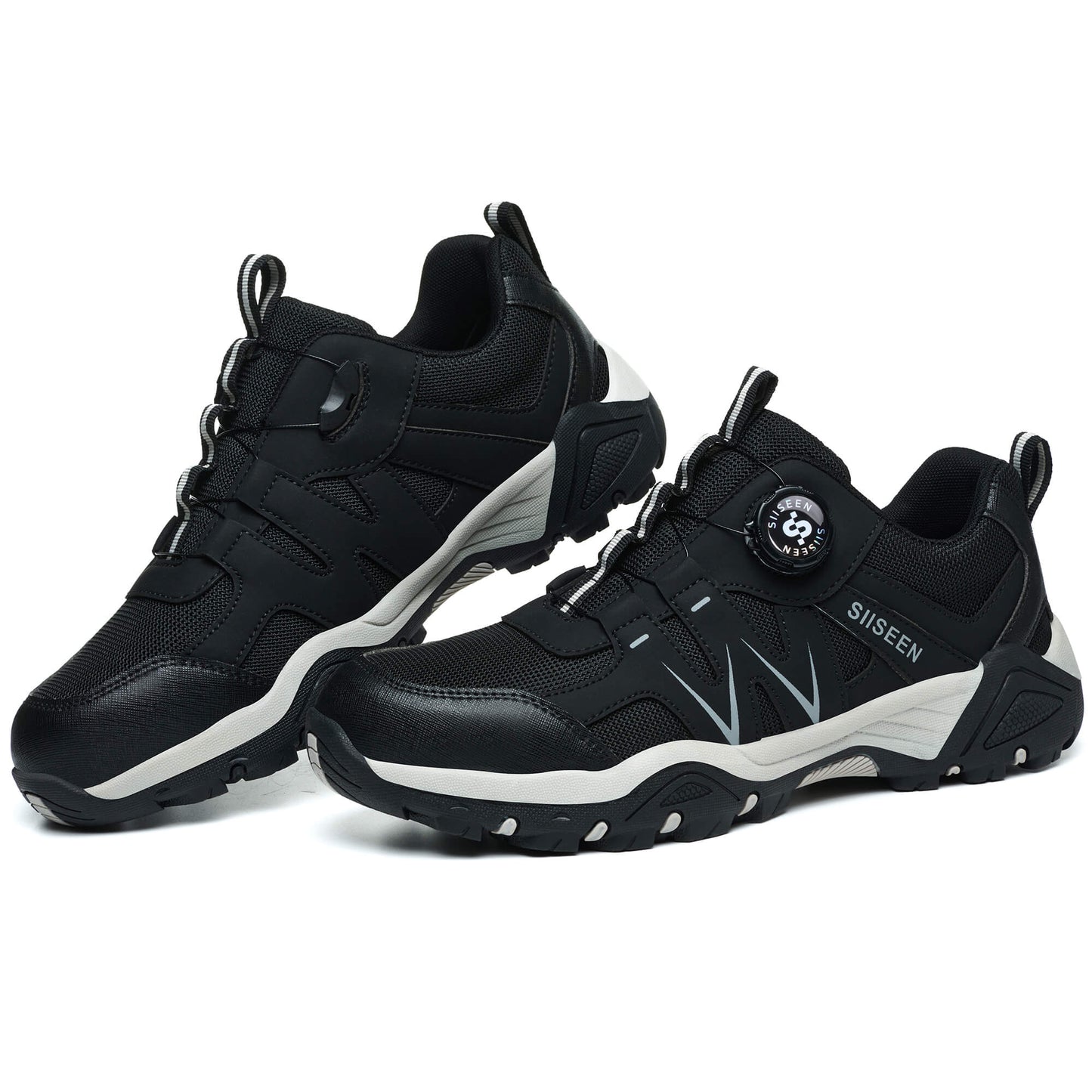 Lightweight Fashion Steel Toe Work Shoes Slip Resistant