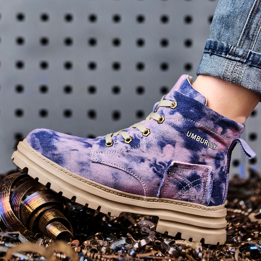 Lightweight Fashion Women’s Steel Toe Work Boots Puncture Proof