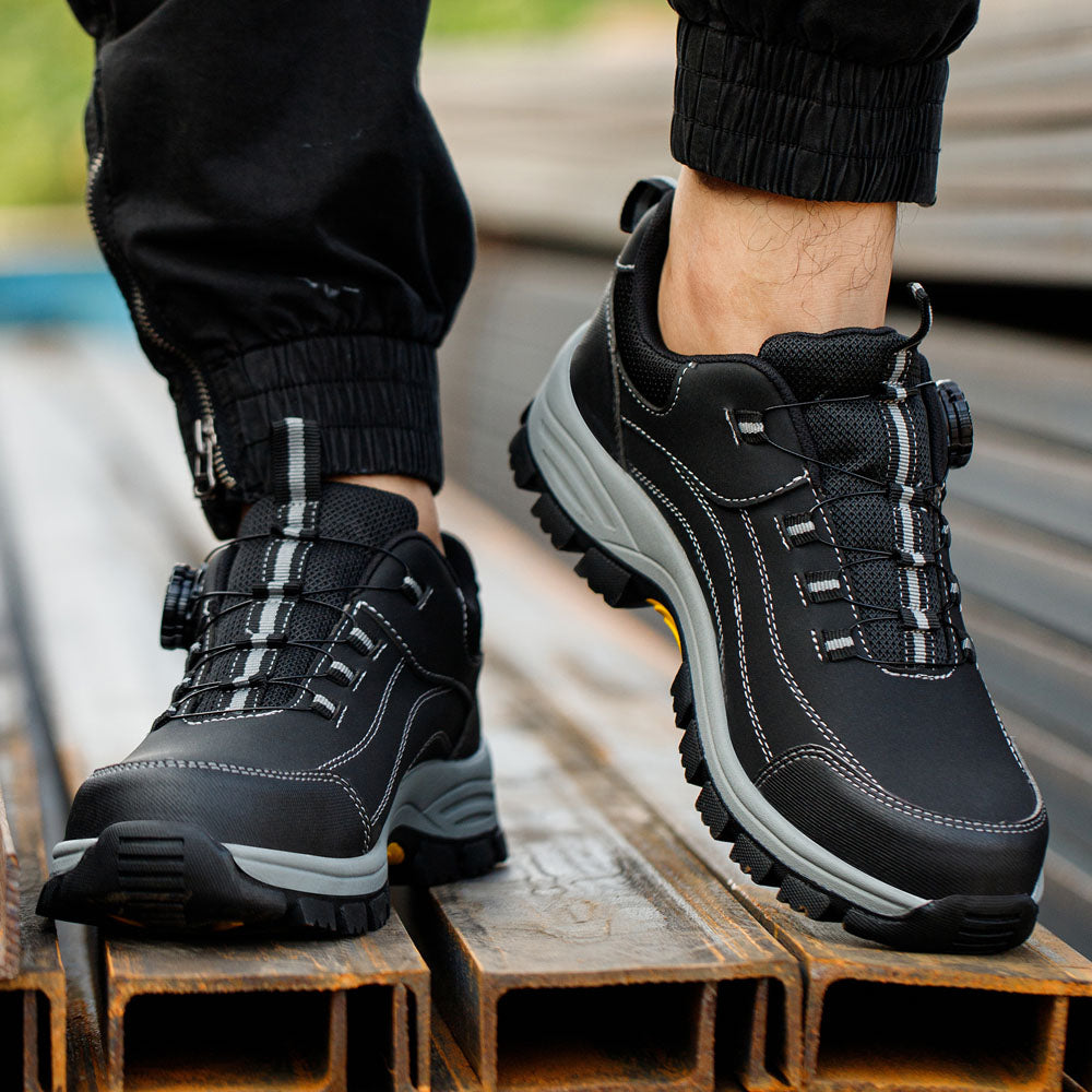 Men's Construction Steel Toe Safety Shoes Puncture Proof