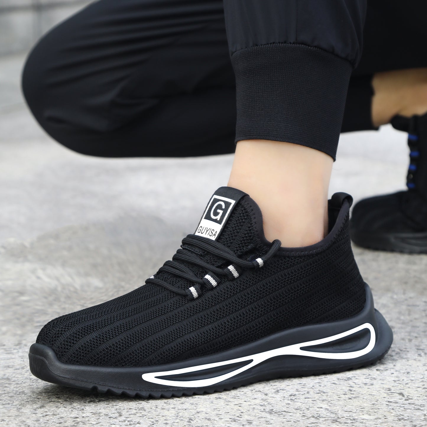 Most Breathable Steel Toe Mesh Safety Shoes Puncture Proof