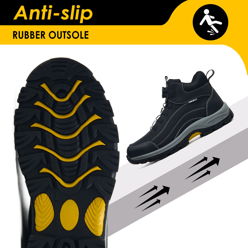 Non Slip Steel Toe Safety Shoes High-Top