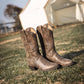 Pointed Toe Ladies Leather Cowboy Boots - Stylish Western Boots