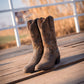 Pointed Toe Ladies Leather Cowboy Boots - Stylish Western Boots