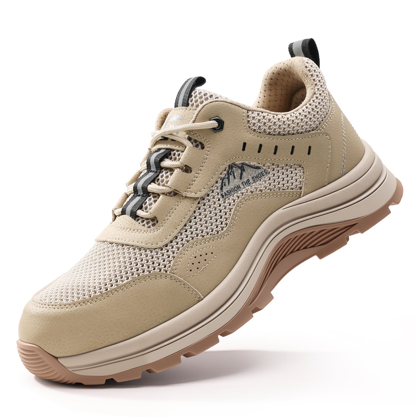 Puncture Proof Steel Toe Safety Shoes Nail Proof Breathable Work Shoes for Men