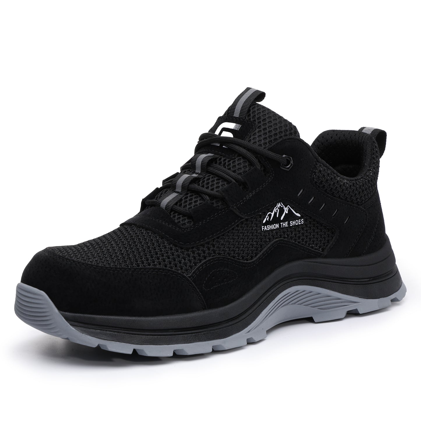 Puncture Proof Steel Toe Safety Shoes Nail Proof Breathable Work Shoes for Men