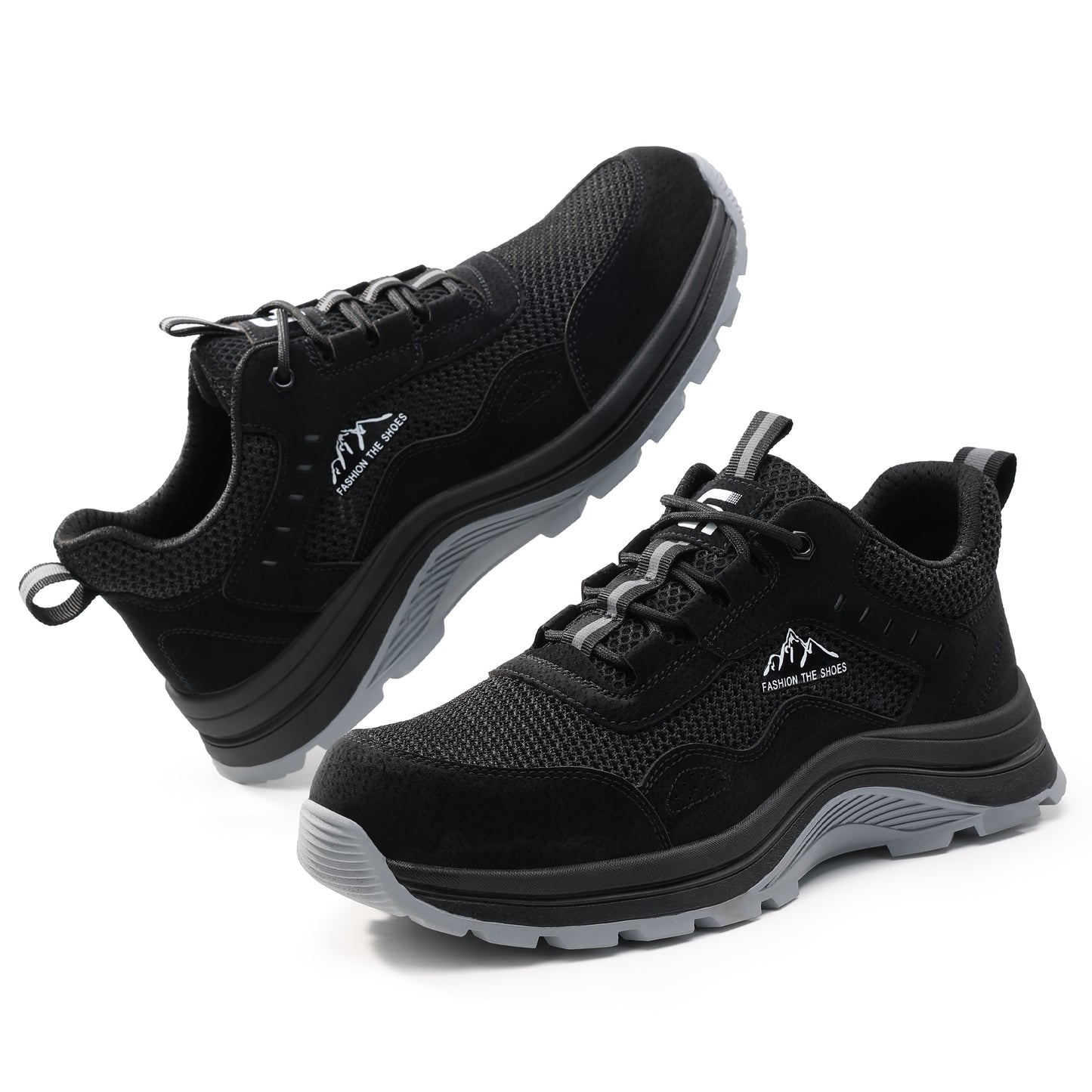 Puncture Proof Steel Toe Safety Shoes Nail Proof Breathable Work Shoes for Men