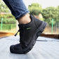 Quick Lace Composite Toe Work Shoes Puncture Proof